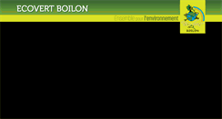 Desktop Screenshot of ecovertboilon.com